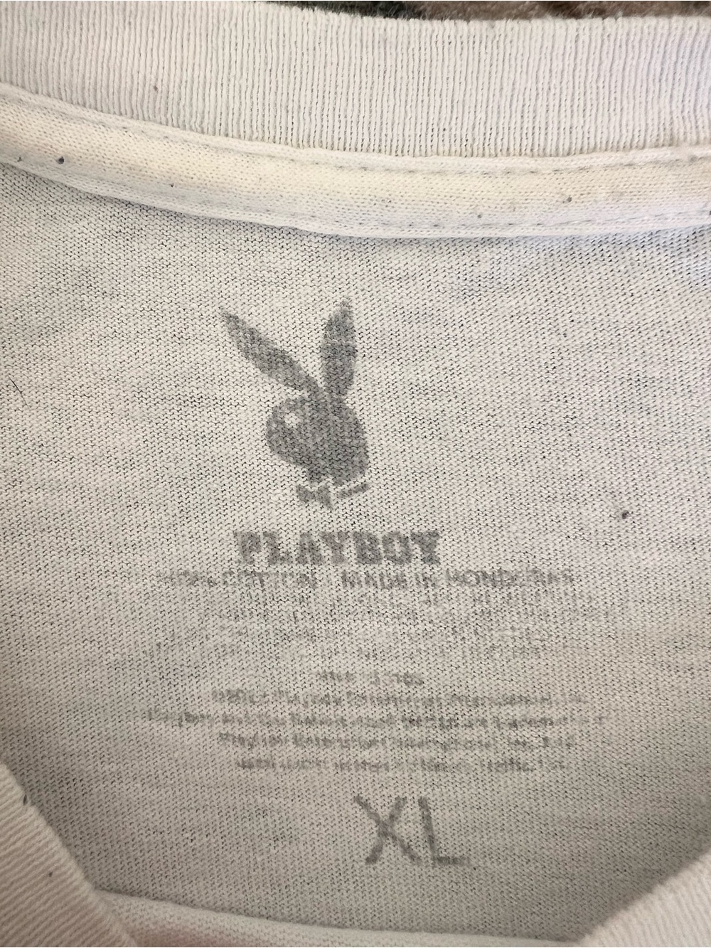 Vintage January 1986 PLAYBOY Pop Art Cover T-Shirt White Size XL - Picture 7 of 8